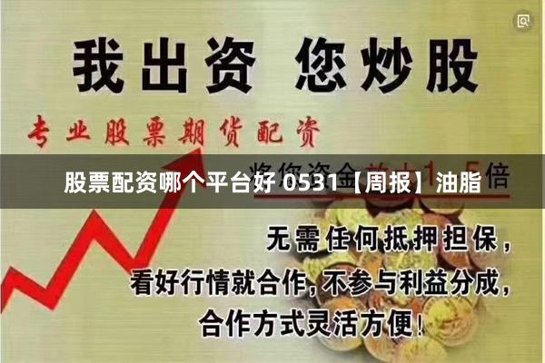 股票配资哪个平台好 0531【周报】油脂