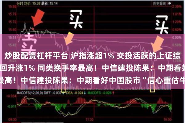 炒股配资杠杆平台 沪指涨超1% 交投活跃的上证综合ETF(510980)探底回升涨1% 同类换手率最高！中信建投陈果：中期看好中国股市“信心重估牛”！