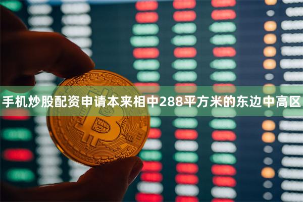 手机炒股配资申请本来相中288平方米的东边中高区